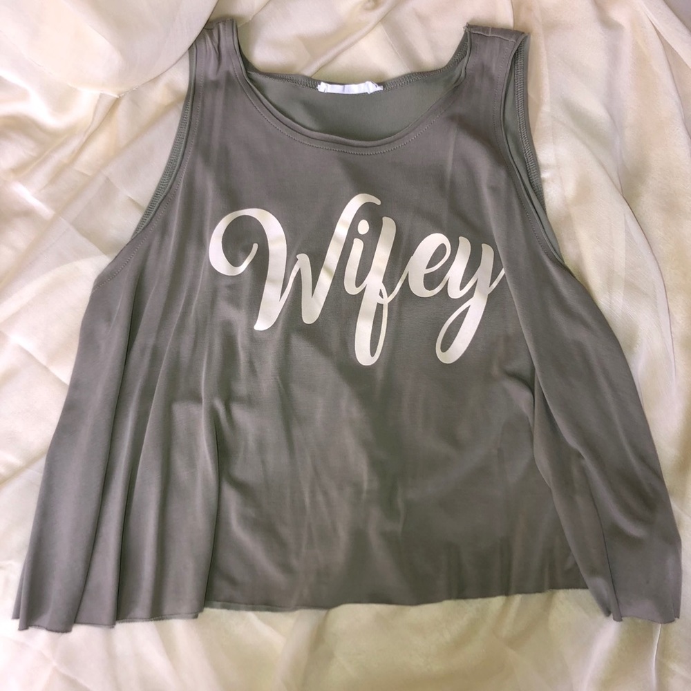 Olive green blouse